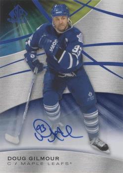 2019-20 SP Game Used - Blue Autographs #99 Doug Gilmour Front
