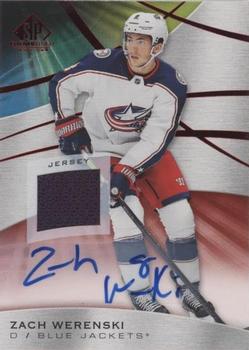 2019-20 SP Game Used - Red Autograph Jersey #3 Zach Werenski Front