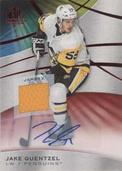 2019-20 SP Game Used - Red Autograph Jersey #7 Jake Guentzel Front