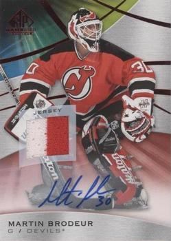 2019-20 SP Game Used - Red Autograph Jersey #48 Martin Brodeur Front