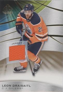 2019-20 SP Game Used - Gold Jersey Relics #28 Leon Draisaitl Front