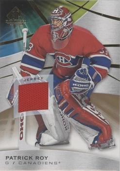 2019-20 SP Game Used - Gold Jersey Relics #46 Patrick Roy Front
