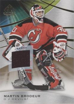 2019-20 SP Game Used - Gold Jersey Relics #48 Martin Brodeur Front
