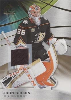 2019-20 SP Game Used - Gold Jersey Relics #57 John Gibson Front