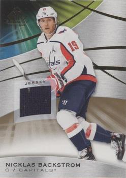 2019-20 SP Game Used - Gold Jersey Relics #72 Nicklas Backstrom Front