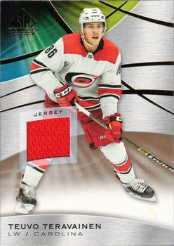 2019-20 SP Game Used - Gold Jersey Relics #80 Teuvo Teravainen Front