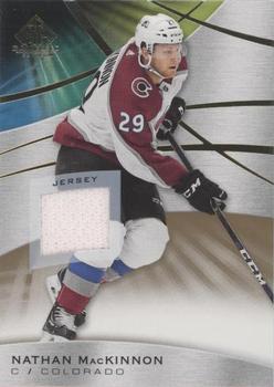 2019-20 SP Game Used - Gold Jersey Relics #94 Nathan MacKinnon Front