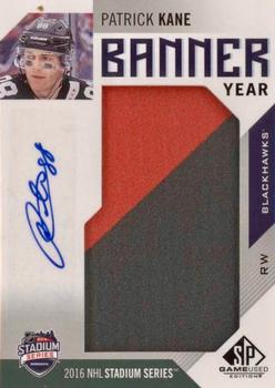 2019-20 SP Game Used - 2016-17 SP Game Used Update #BSS-PK Patrick Kane Front