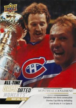 2019-20 Upper Deck Game Dated Moments #79 Montreal Canadiens Front