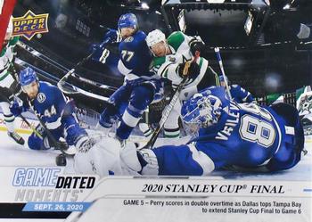 2019-20 Upper Deck Game Dated Moments #113 2020 Stanley Cup Final Front