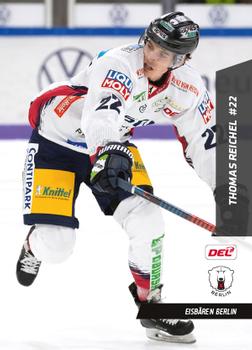 2019-20 Playercards Update (DEL) #403 Thomas Reichel Front