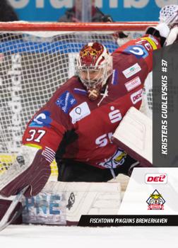2019-20 Playercards Update (DEL) #404 Kristers Gudlevskis Front