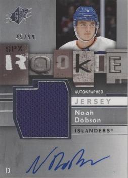 2019-20 SPx - 2009-10 Retro Rookie Autographed Jersey #09-ND Noah Dobson Front
