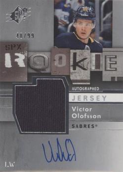 2019-20 SPx - 2009-10 Retro Rookie Autographed Jersey #09-VO Victor Olofsson Front