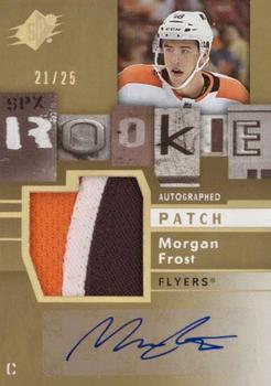 2019-20 SPx - 2009-10 Retro Rookie Autographed Patch #09-MF Morgan Frost Front