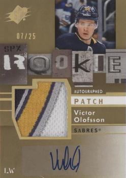2019-20 SPx - 2009-10 Retro Rookie Autographed Patch #09-VO Victor Olofsson Front