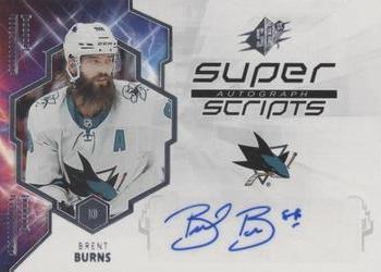 2019-20 SPx - Superscripts #SS-BB Brent Burns Front