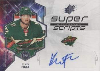 2019-20 SPx - Superscripts #SS-KF Kevin Fiala Front