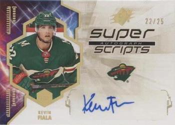 2019-20 SPx - Superscripts Gold Spectrum #SS-KF Kevin Fiala Front