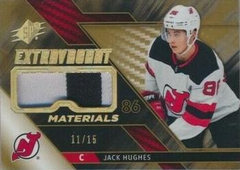2019-20 SPx - Extravagant Materials Patch #EX-JH Jack Hughes Front