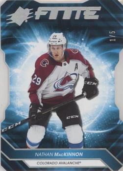 2019-20 SPx - Finite Die Cut Variant #F-35 Nathan MacKinnon Front