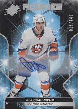 2019-20 SPx - Autographs #52 Oliver Wahlstrom Front