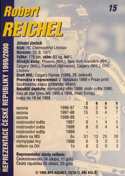 1999-00 Score 1.DZ Liga - National Team #15 Robert Reichel Back