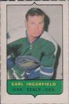 1969-70 O-Pee-Chee - Four-in-One Mini-Cards Singles #NNO Earl Ingarfield Front