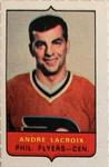 1969-70 O-Pee-Chee - Four-in-One Mini-Cards Singles #NNO Andre Lacroix Front