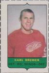 1969-70 O-Pee-Chee - Four-in-One Mini-Cards Singles #NNO Carl Brewer Front