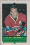 1969-70 O-Pee-Chee - Four-in-One Mini-Cards Singles #NNO Henri Richard Front