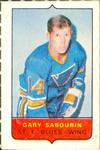 1969-70 O-Pee-Chee - Four-in-One Mini-Cards Singles #NNO Gary Sabourin Front