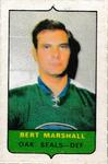 1969-70 O-Pee-Chee - Four-in-One Mini-Cards Singles #NNO Bert Marshall Front