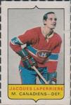 1969-70 O-Pee-Chee - Four-in-One Mini-Cards Singles #NNO Jacques Laperriere Front