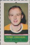 1969-70 O-Pee-Chee - Four-in-One Mini-Cards Singles #NNO Gerry Cheevers Front