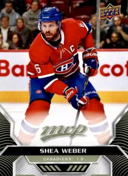 2020-21 Upper Deck MVP #22 Shea Weber Front
