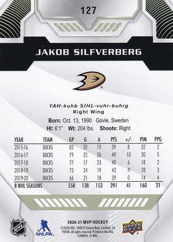 2020-21 Upper Deck MVP #127 Jakob Silfverberg Back