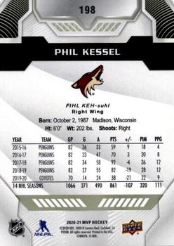 2020-21 Upper Deck MVP #198 Phil Kessel Back