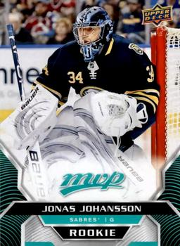 2020-21 Upper Deck MVP #238 Jonas Johansson Front