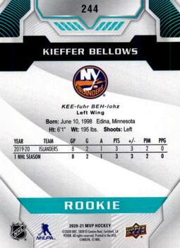 2020-21 Upper Deck MVP #244 Kieffer Bellows Back