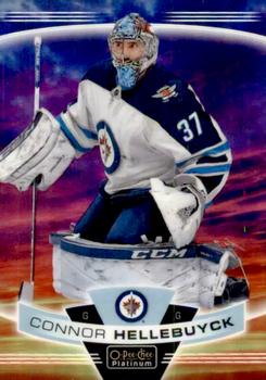 2019-20 O-Pee-Chee Platinum - Sunset #41 Connor Hellebuyck Front