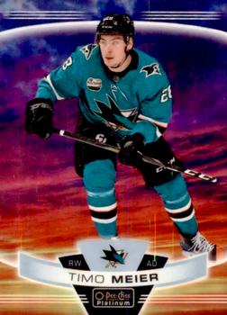 2019-20 O-Pee-Chee Platinum - Sunset #42 Timo Meier Front