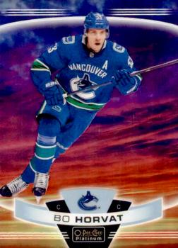 2019-20 O-Pee-Chee Platinum - Sunset #91 Bo Horvat Front