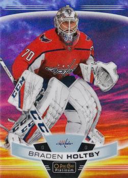 2019-20 O-Pee-Chee Platinum - Sunset #120 Braden Holtby Front