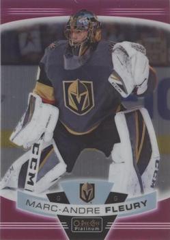 2019-20 O-Pee-Chee Platinum - Matte Pink #98 Marc-Andre Fleury Front