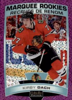2019-20 O-Pee-Chee Platinum - Violet Pixels #151 Kirby Dach Front