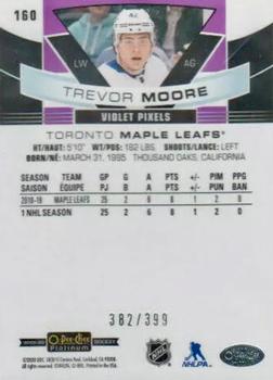 2019-20 O-Pee-Chee Platinum - Violet Pixels #160 Trevor Moore Back