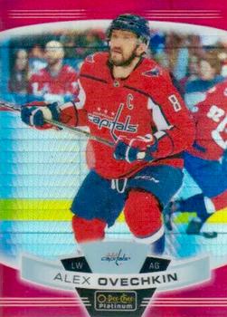 2019-20 O-Pee-Chee Platinum - Red Prism #25 Alex Ovechkin Front
