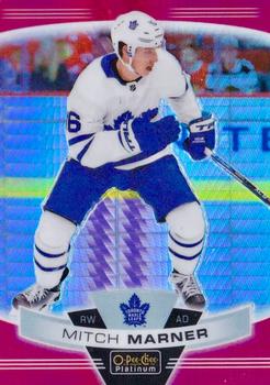 2019-20 O-Pee-Chee Platinum - Red Prism #119 Mitch Marner Front