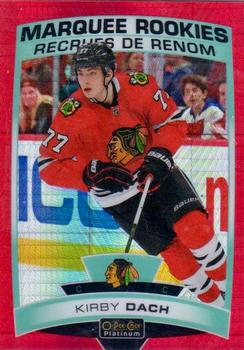 2019-20 O-Pee-Chee Platinum - Red Prism #151 Kirby Dach Front
